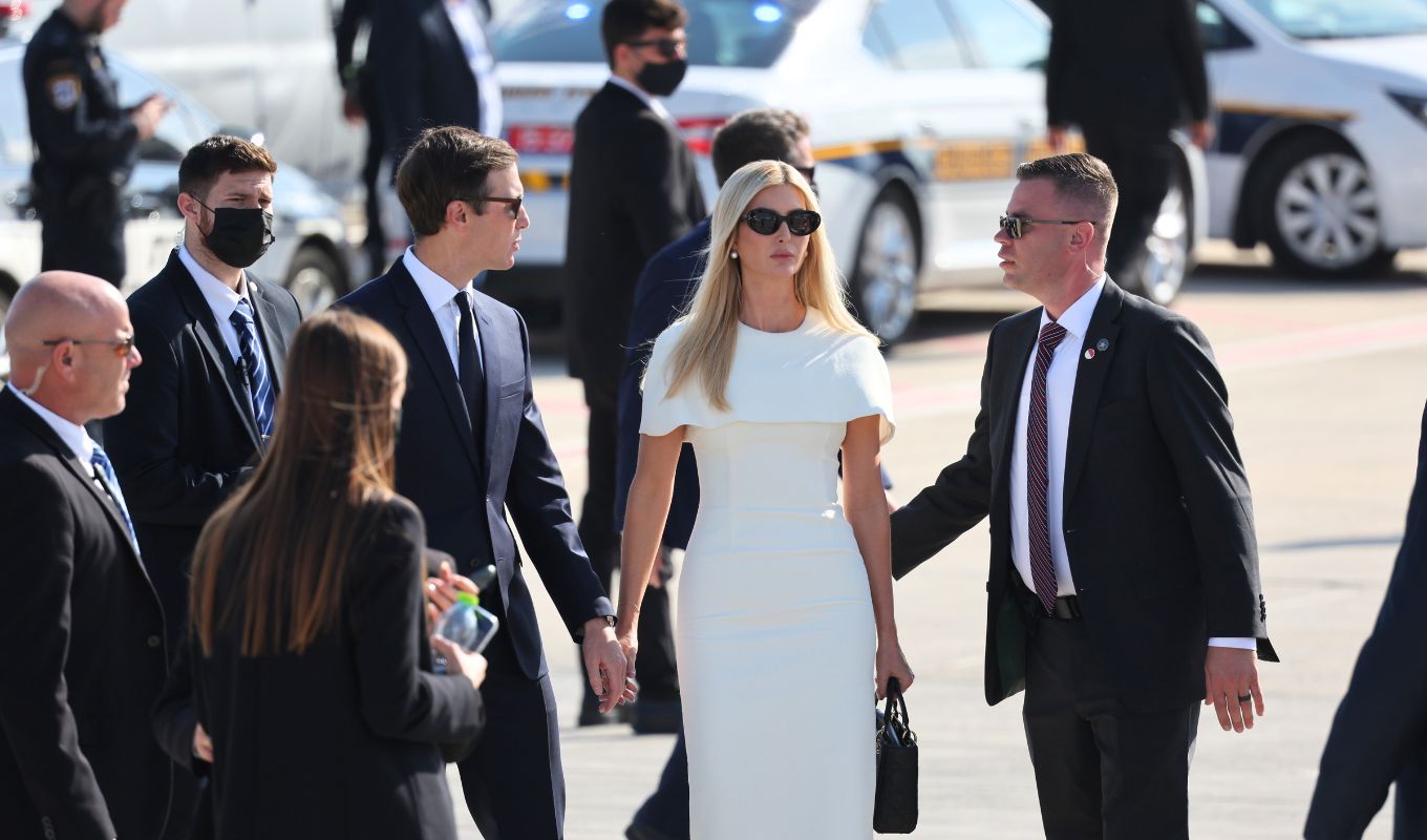 Ivanka Trump attended the Knesset dressed in white: Applauded in the Israeli Parliament (Video)