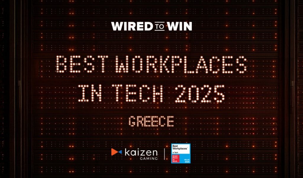 Kaizen Gaming named Best Workplace in Tech for third consecutive year