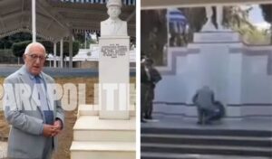 Greek parliament speaker honors Cyprus invasion victims in moving tribute