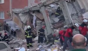 Istanbul building collapse: Two children dead, 18-year-old sister rescued alive from rubble