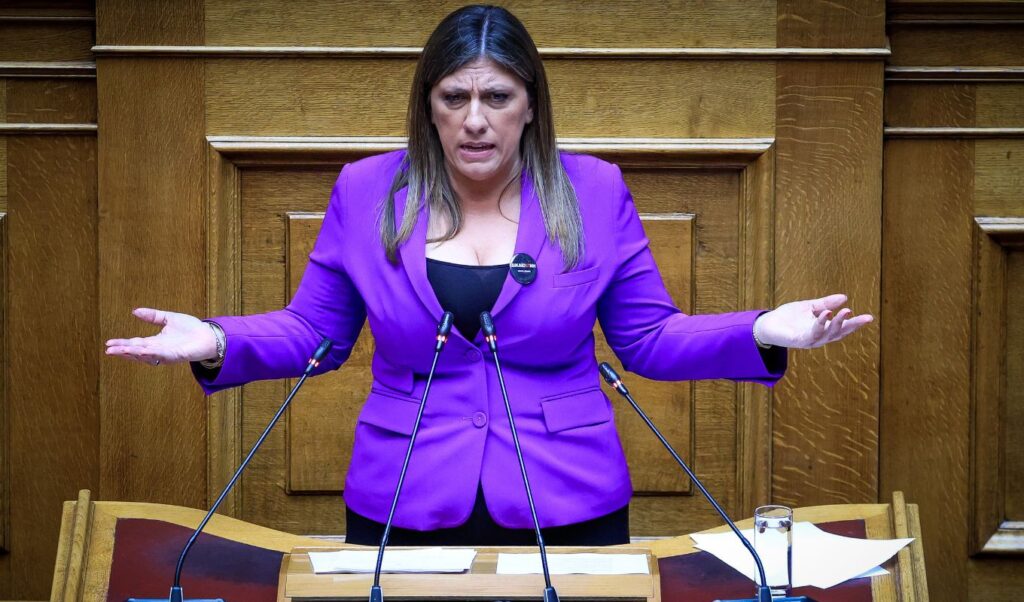 Clash erupts in Greek Parliament: Konstantopoulou vs Bakogianni