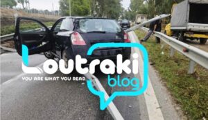 Incredible crash: metal barriers pierced through car, driver survives
