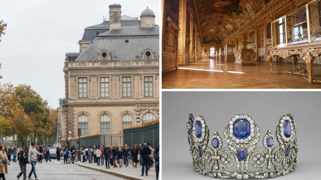 Perfect Louvre heist: Thieves grab diamonds in 7 minutes