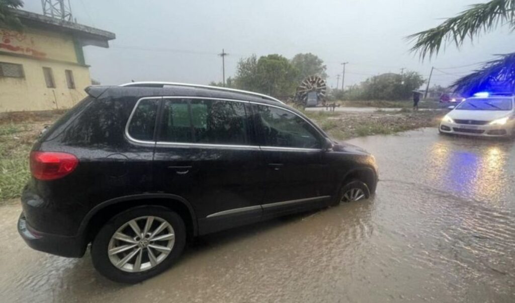Woman trapped in car for 3 hours after falling into water-filled pothole
