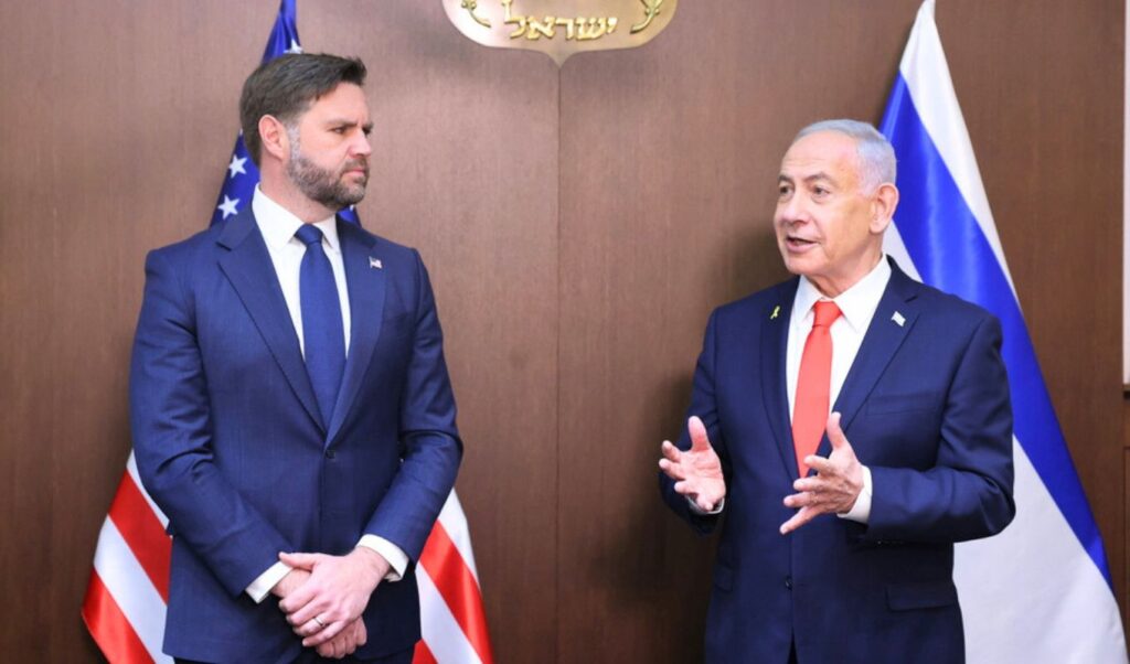JD Vance from Israel: Hamas disarmament a “very difficult” mission