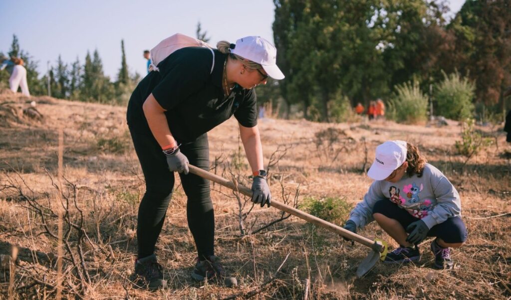 Nova conducts new environmental volunteer action at Penteli Monastery