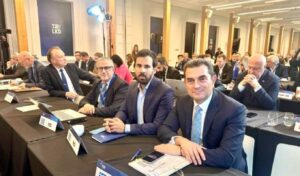 Kostas Skrekas at EPP Political Assembly in Vilnius