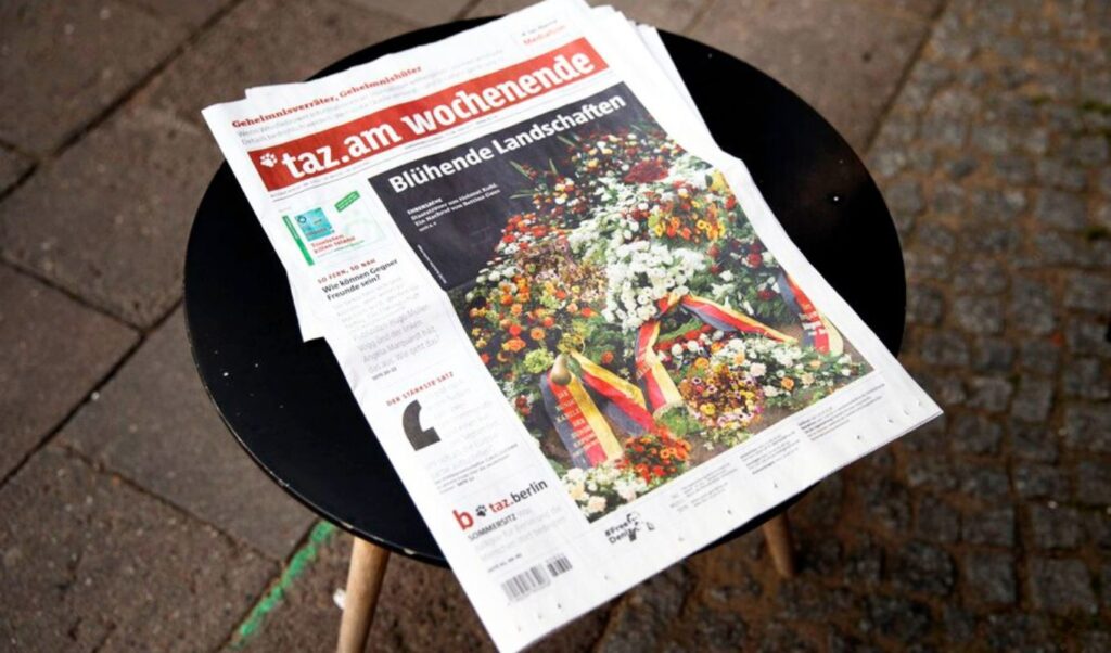 German taz newspaper ends print edition after 44 years