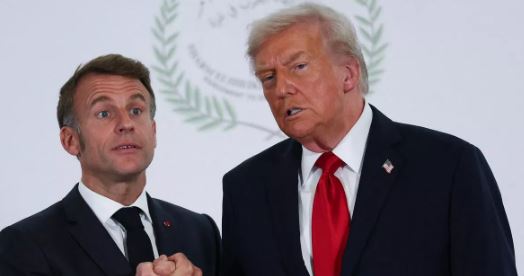 trump-macron