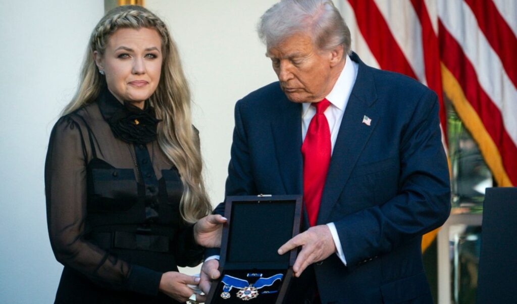 Trump awards Charlie Kirk posthumous Medal of Freedom