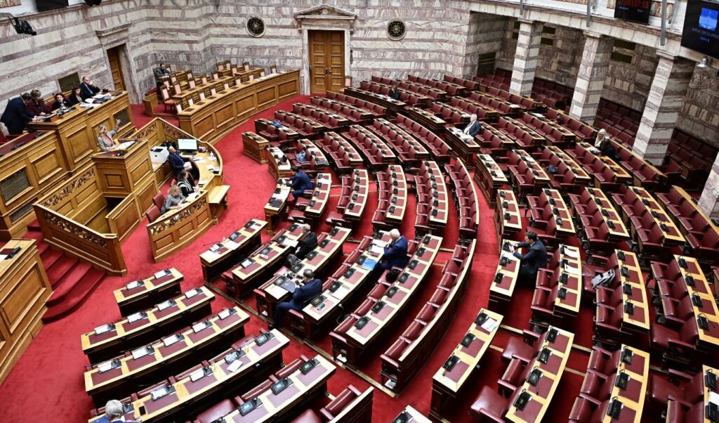 Greek parliament votes on speech time limits amid explosive clash