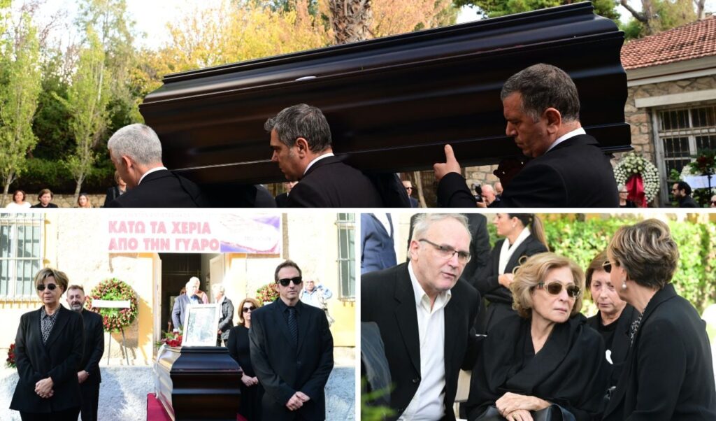 Alekos Flambouraris funeral: Emotional farewell as SYRIZA leaders pay final respects