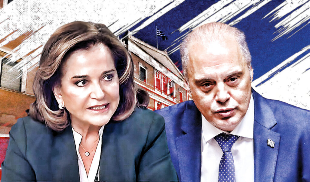 Heated clash between Bakogianni and Velopoulos over Mitsotakis family legacy