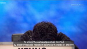 BBC shock: Contestant collapses during quiz show (Video)