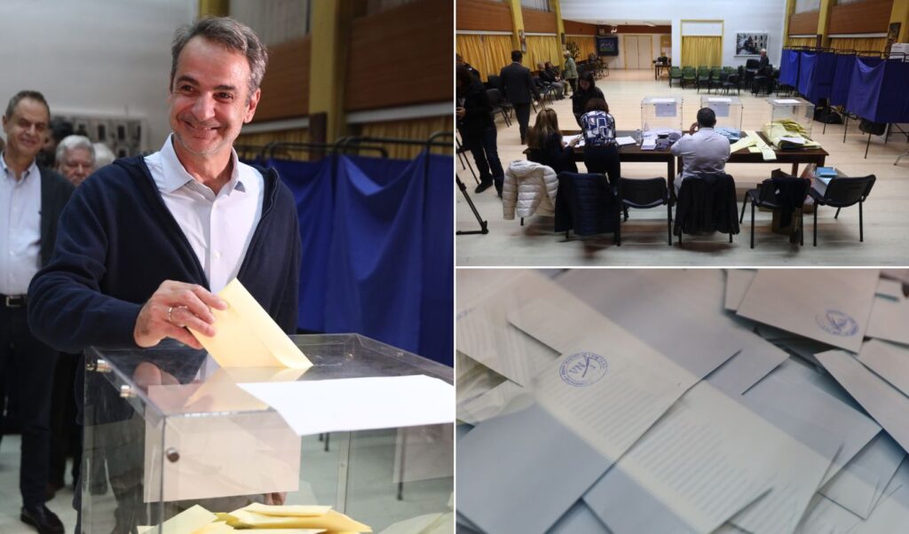 New Democracy internal elections: 122,000 voters participate