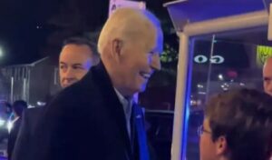 Joe Biden makes rare public appearance, walks with difficulty