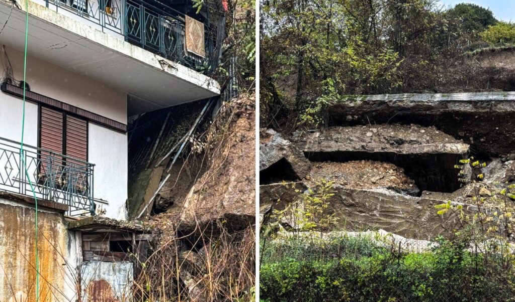 Storm “Adel” devastates Greece: Houses at risk after landslides