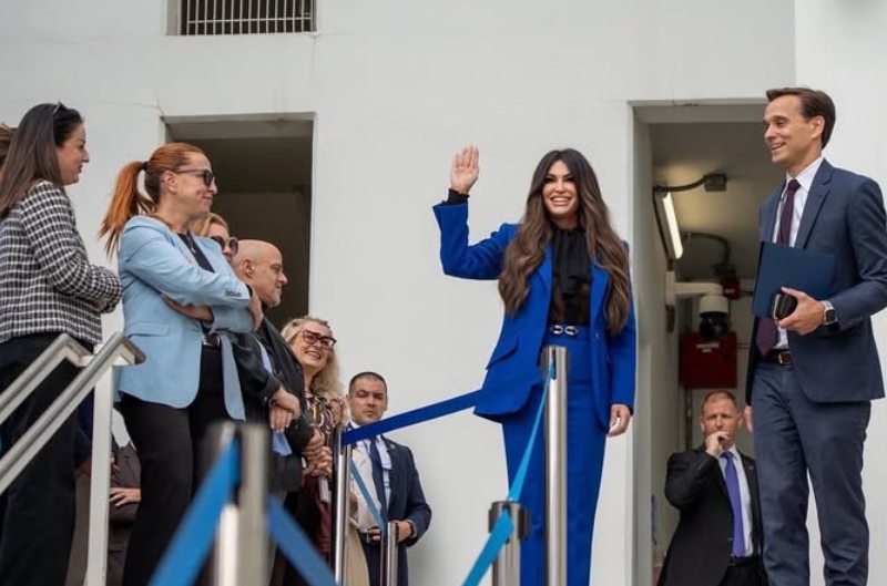 Kimberly Guilfoyle meets with US embassy team in Greece