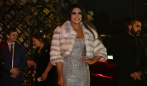 Kimberly Guilfoyle’s second Athens appearance with Greek singer Argyros draws political and business elite