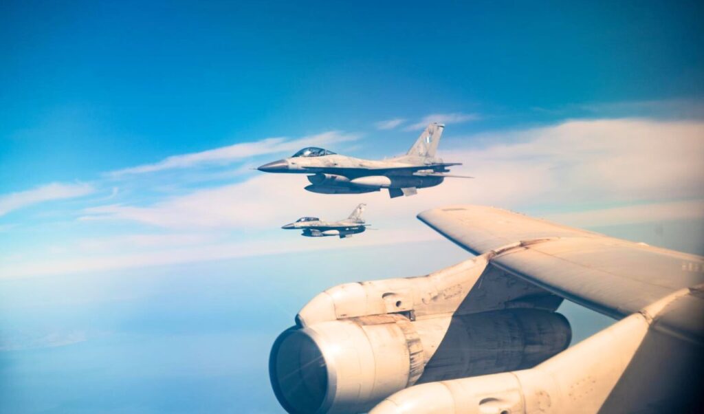 Greece-Israel joint air force exercise for aerial refueling