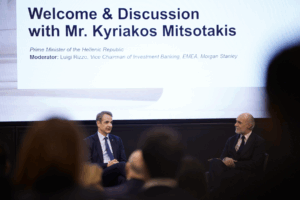 Mitsotakis and 40 Greek companies head to London: JP Morgan and Morgan Stanley put Greece in investors’ spotlight