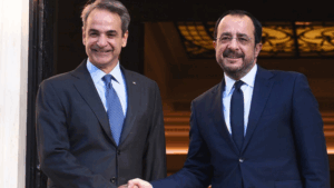 Mitsotakis-Christodoulides summit on Greece-Cyprus-Israel cable