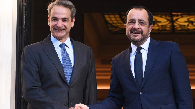 Mitsotakis-Christodoulides summit on Greece-Cyprus-Israel cable