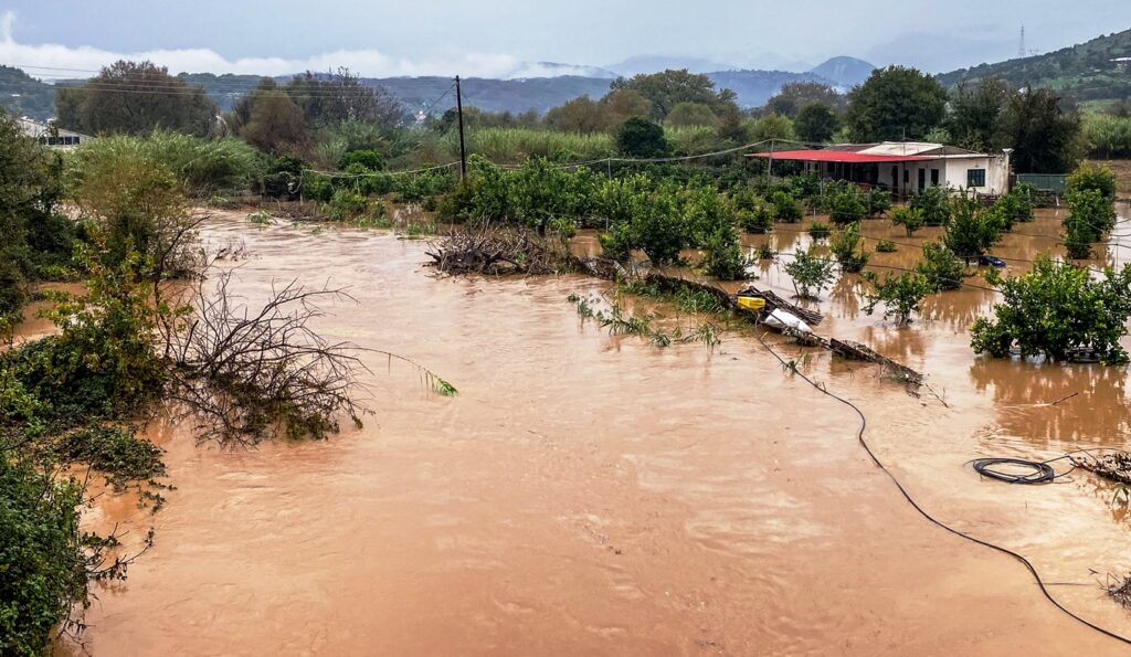 Severe storms devastate western Greece with flooding, landslides