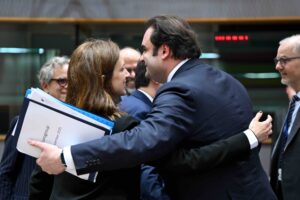 Kyriakos Pierrakakis receives congratulations from European leaders