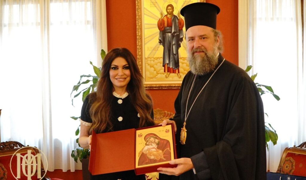US Ambassador Kimberly Guilfoyle meets with Thessaloniki Metropolitan