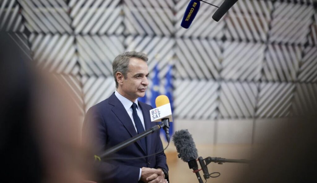 Mitsotakis in Brussels: Conditional “yes” to Russian assets for Ukraine