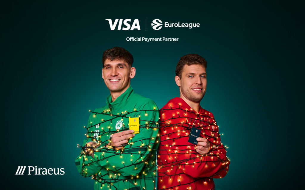 From shopping to the court: Piraeus Visa cards send you to 2026 EuroLeague Final Four!