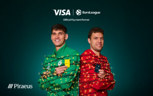 From shopping to the court: Piraeus Visa cards send you to 2026 EuroLeague Final Four!