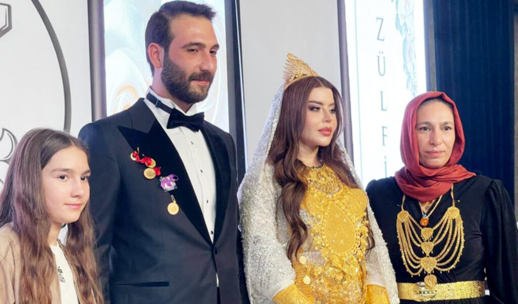 Turkey: Lavish wedding of lawmaker’s nephew sparks outrage – Bride couldn’t stand due to gold-laden dress
