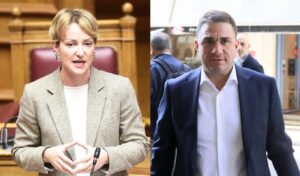 Political clash between Sdoukou and Tsoukalas over government criticism