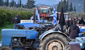 Greek farmers continue blockades with tractors in Tempe tunnels