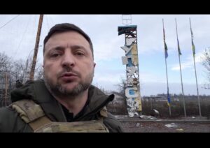 Zelensky’s territorial message: “We achieve positive results on frontline, glory to Ukraine” (Video)