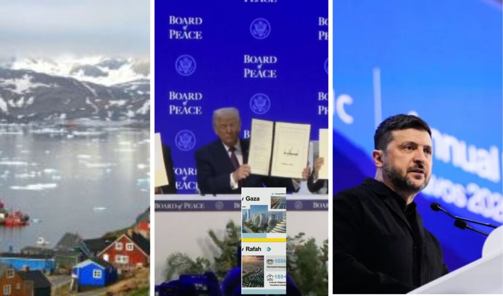Davos: Trump’s Greenland plans and peace initiatives take center stage