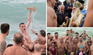 Epiphany 2026: Grand water blessing ceremony at Flisvos beach