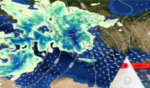 Extreme weather deterioration Wednesday: Heavy rain, storms and snow