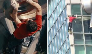 American climber scales Taipei 101 without rope in Netflix live stunt