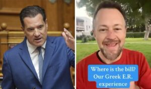 Greek health minister shares American tourist’s praise for free healthcare system