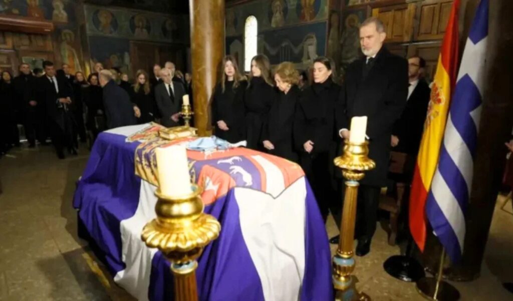 Princess Irene: Spanish royal family bids final farewell in Madrid