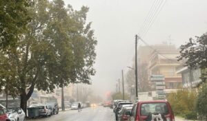 Heavy rainfall disrupts traffic in northern Greece regions