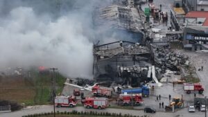 Factory explosion in Greece kills five women workers