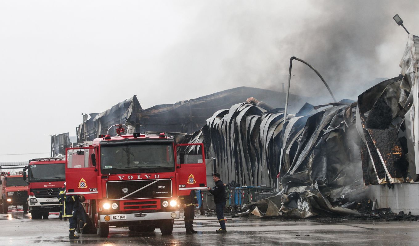 Fire at Violanta factory in Trikala: How lives were saved thanks to cake cutting - 30 workers would have been inside (Video)
