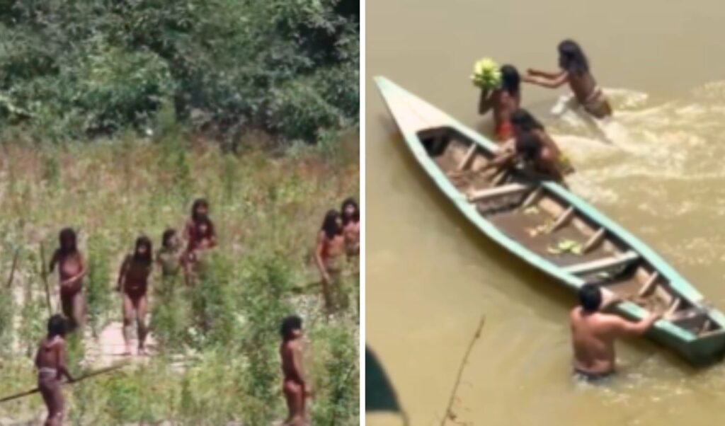 Rare footage of isolated Amazon tribe released: “I was wondering where the arrow would come from” (Video)