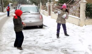 Weather: Temperature plunge and snow from Sunday – Snow meets sea