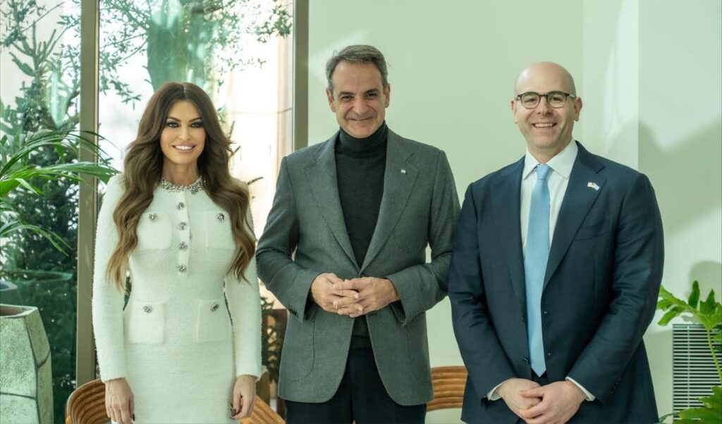 Kimberly Guilfoyle meets with Kyriakos Mitsotakis, Trump economic advisor Steven Miran discuss Greece’s “impressive economic recovery”