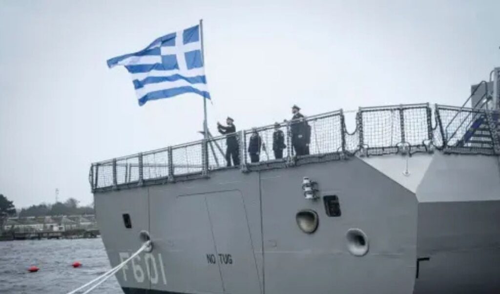 Turkey responds to Greek frigate Kimon with airspace violations